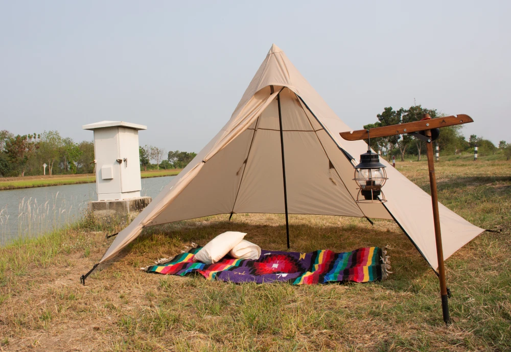 pyramid style tents